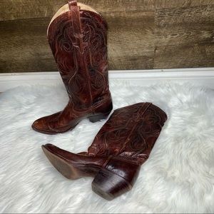 Dan Post Cowboy Boots Womens Size 6.5 C